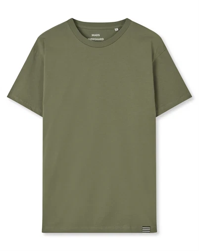 Mads Nørgaard - Fine Jersey Thor T-Shirt - Army 